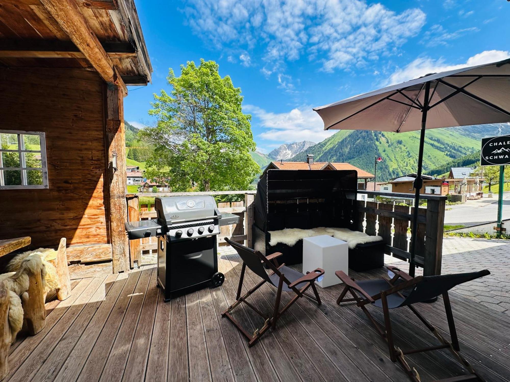 Chalet Schwarz Berwang Exterior foto